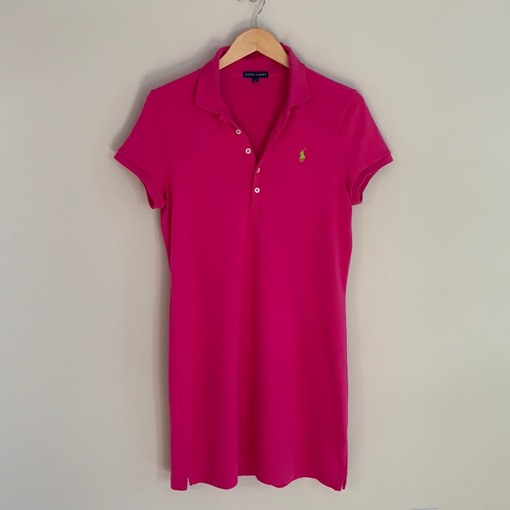 Ralph Lauren Short Sleeve Polo Dress 100% Cotton